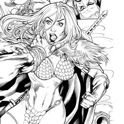 red Sonja 1982 page process