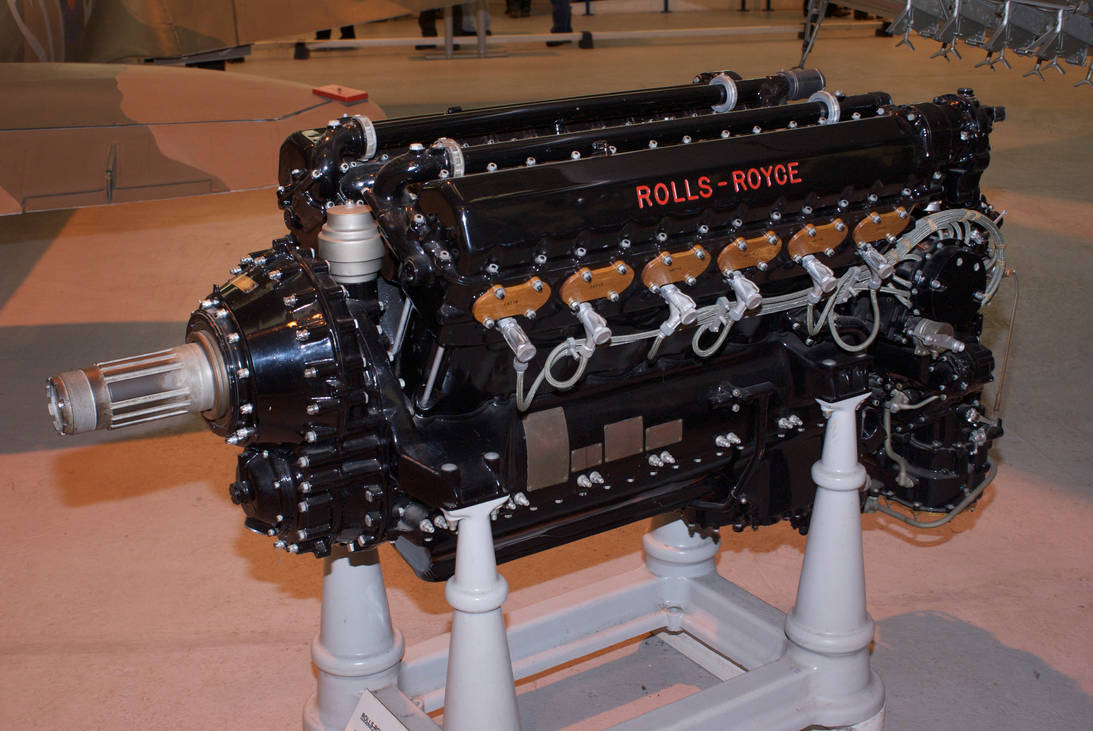 Motorul Merlin Rolls Royce Merlin by tcm-photography on DeviantArt