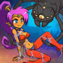 Shantae Two Spider Bondage