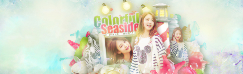 120715 Colorful seaside