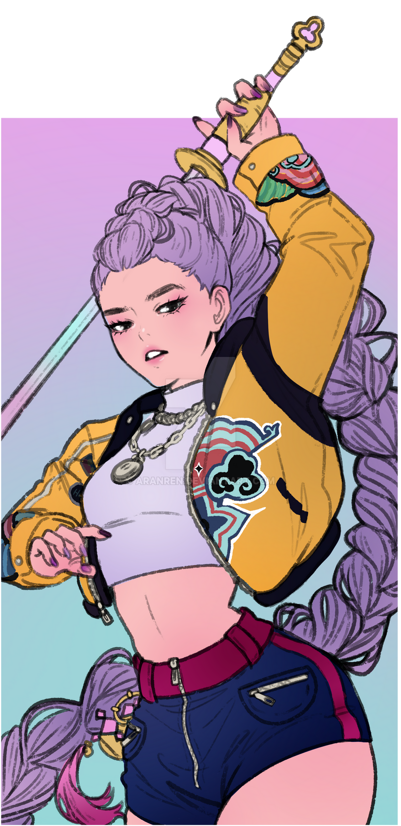 Huntrixm Rumi Huntrix Rumi by Aranren on DeviantArt