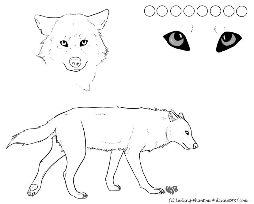 Wolf Reference Format Free Wolf Ref Sheet by Lurking-Phantom on DeviantArt