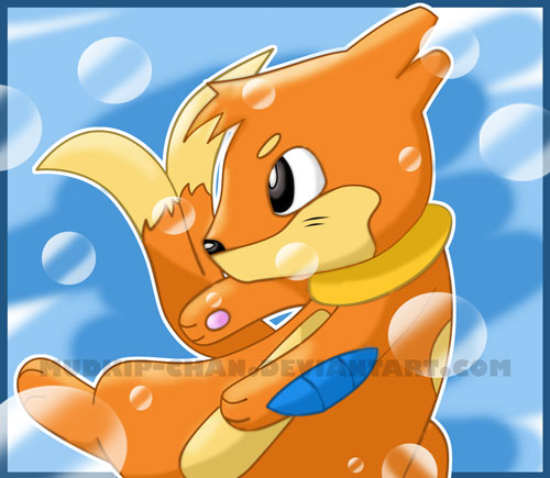 Buizel y Burbujas