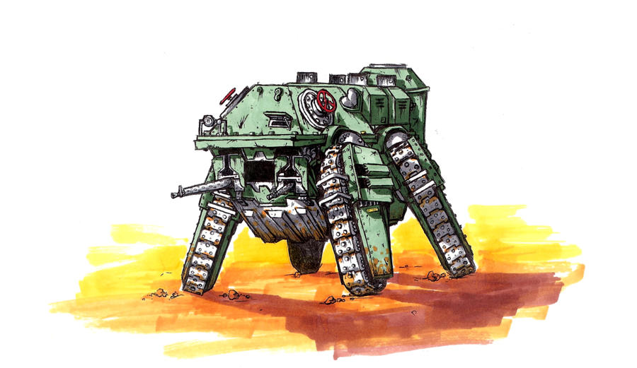 Tank_colored by fiendcracker on DeviantArt