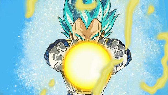 Vegeta Final Flash by Leakim-dek.deviantart.com on @DeviantArt