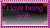 Goth stamp