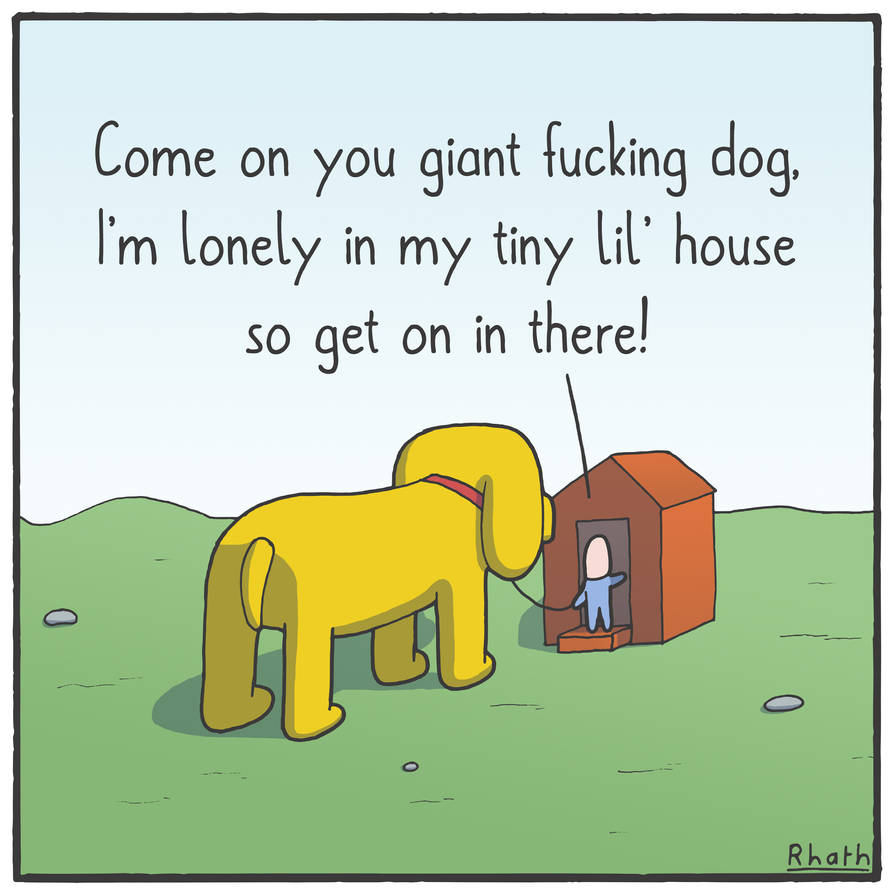 Giant Dog by RhathArtist on DeviantArt