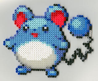 Maril Pokemon fuse beads