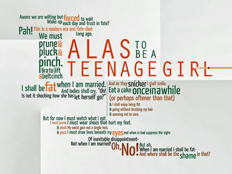 Alas to be a teenage girl!