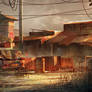 Abandoned Shanty Town - Concept Art