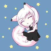 Sleepy kitsune