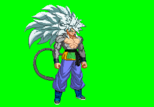 Goku Af SSJ5 Extreme Butoden by Matreusu on DeviantArt