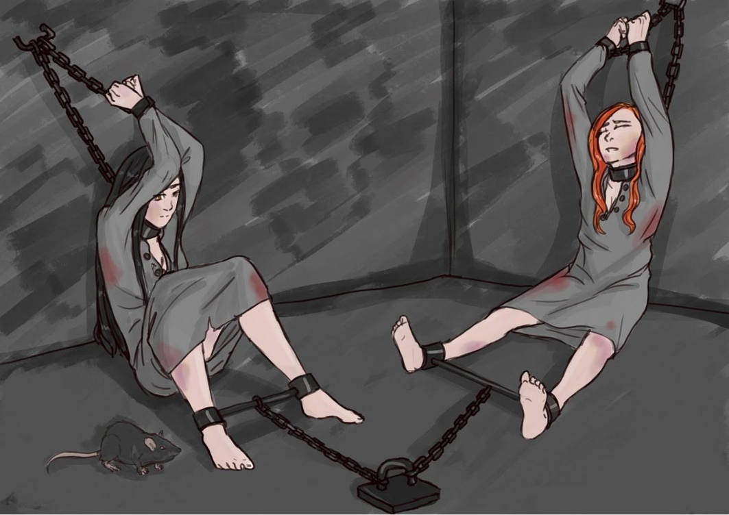 Chained up in the dark by Marmotap on DeviantArt