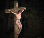 Crucifix3d Anaglyph by passionofagoddess