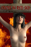 Cross And Sky Poster 750 by passionofagoddess
