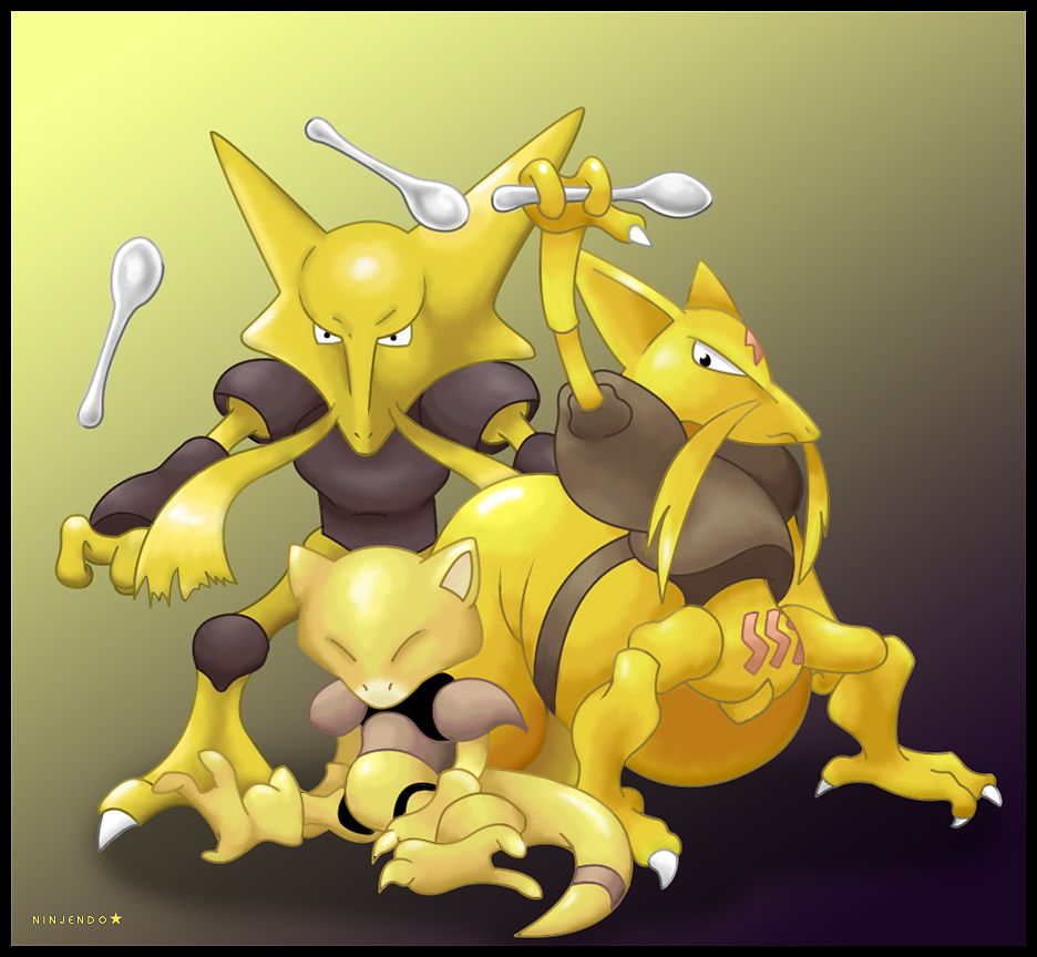 Pokedex 065 - Alakazam FR by frbrothers86 on DeviantArt