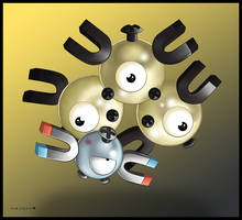 Magnemite and Magneton