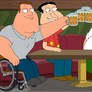 me and the boys at the bar