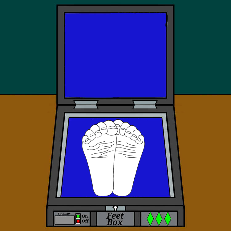 Right Foot Box My feet box series by Whymate on DeviantArt