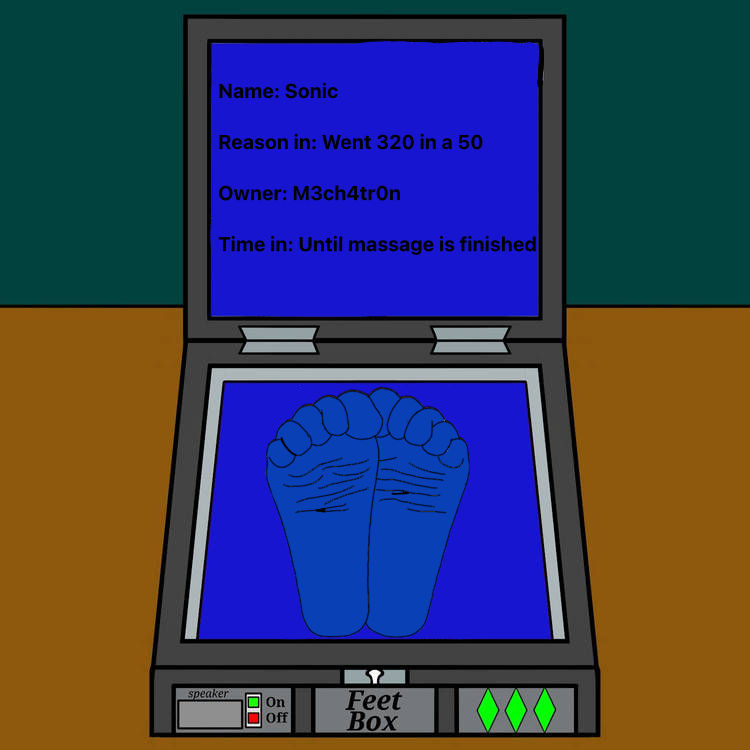 Blue Box Deviantart Blue Blur in a blue box by Whymate on DeviantArt