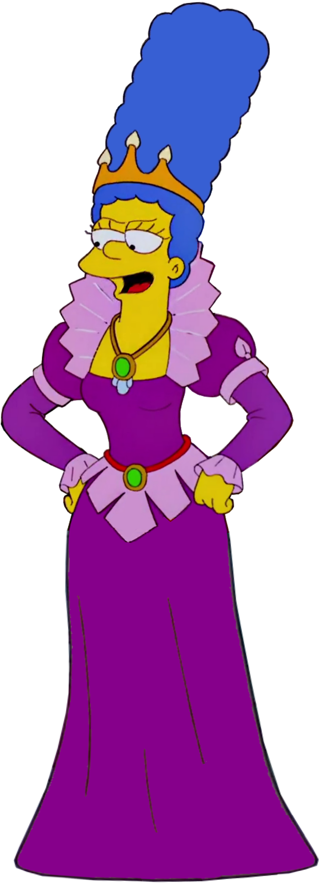 marge simpson purple dress Glamazon Marge