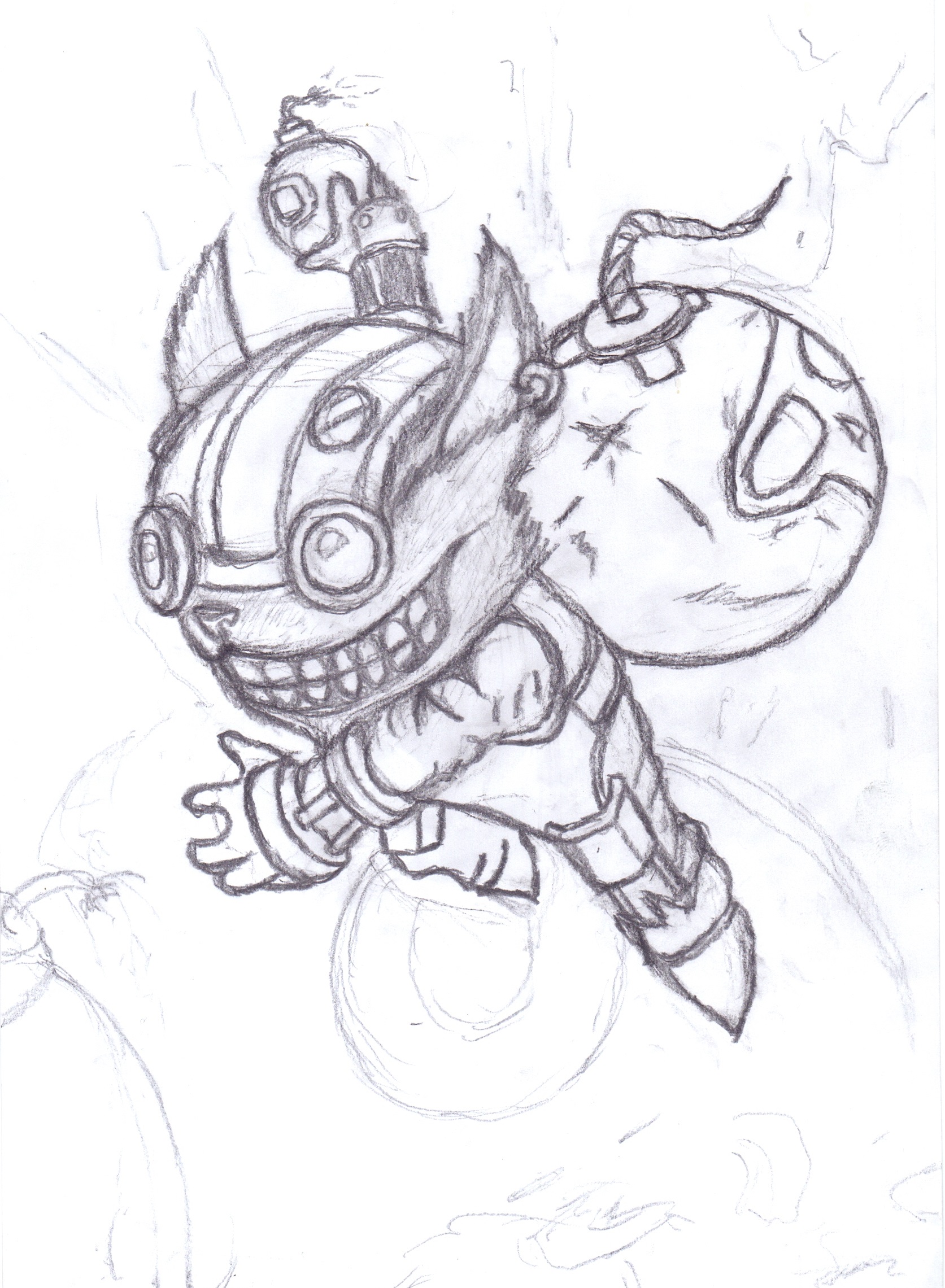 Ziggs, The Hexplosives Expert - Sketch