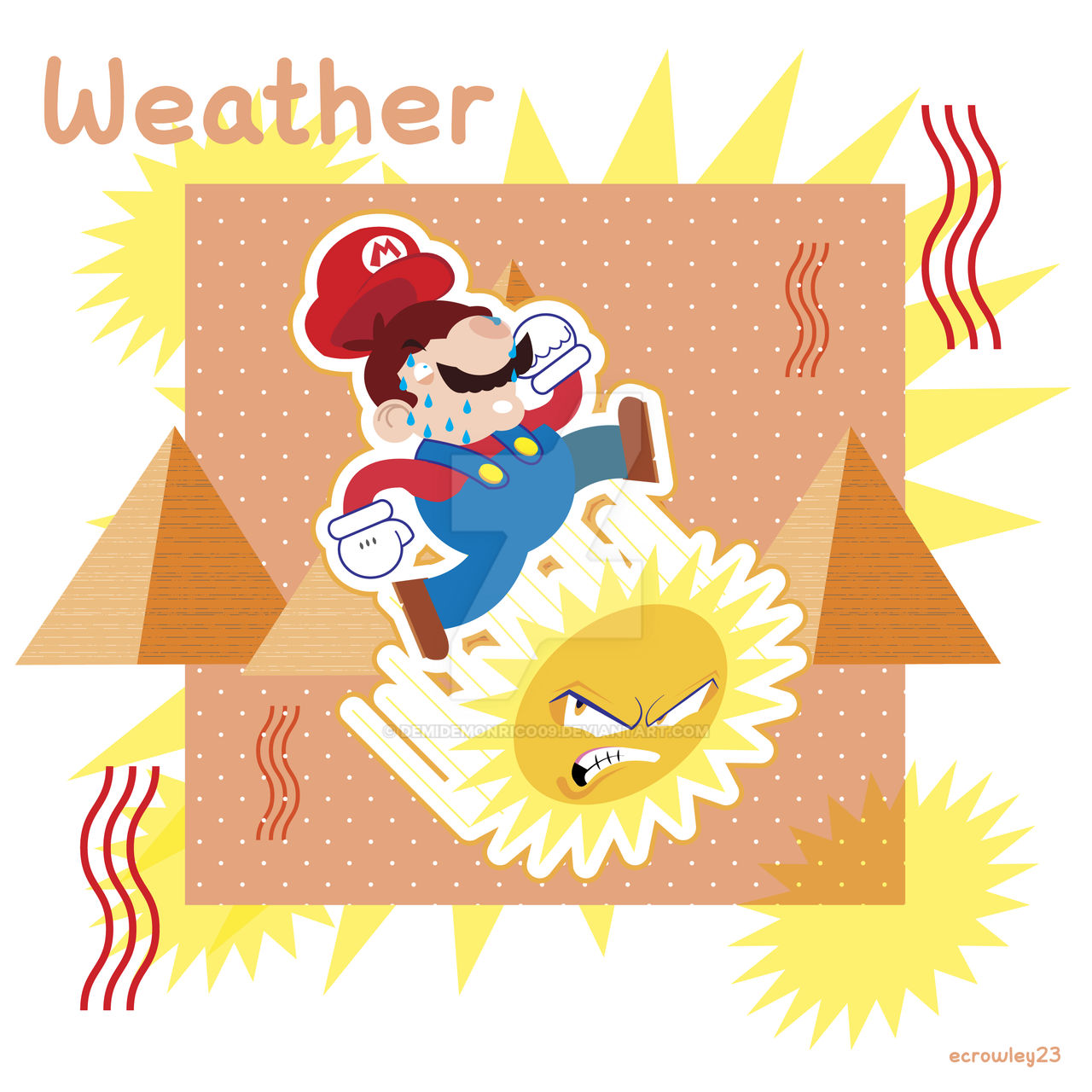 Mini Weather Deviantart Peachtober 13 - Weather by DemiDemonRico09 on DeviantArt