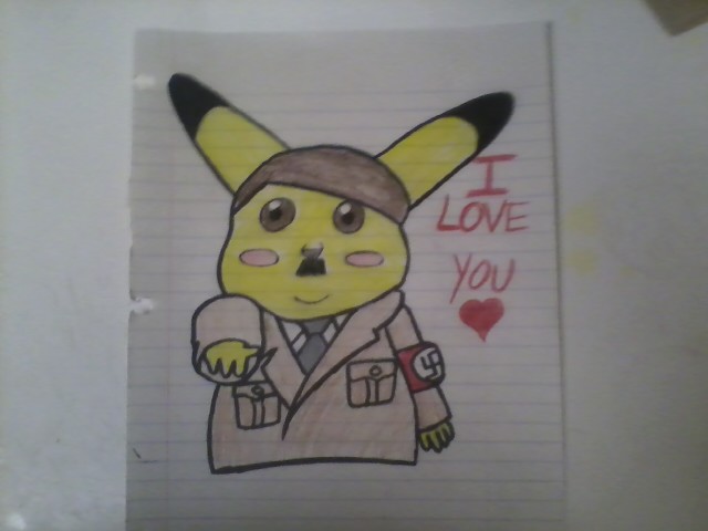 Hitler pikachu XD by Mephy-kuns on DeviantArt