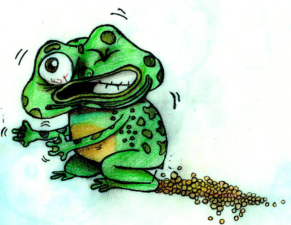 Frog Laying Fucking Eggs Color By Thejellyisloose On Deviantart