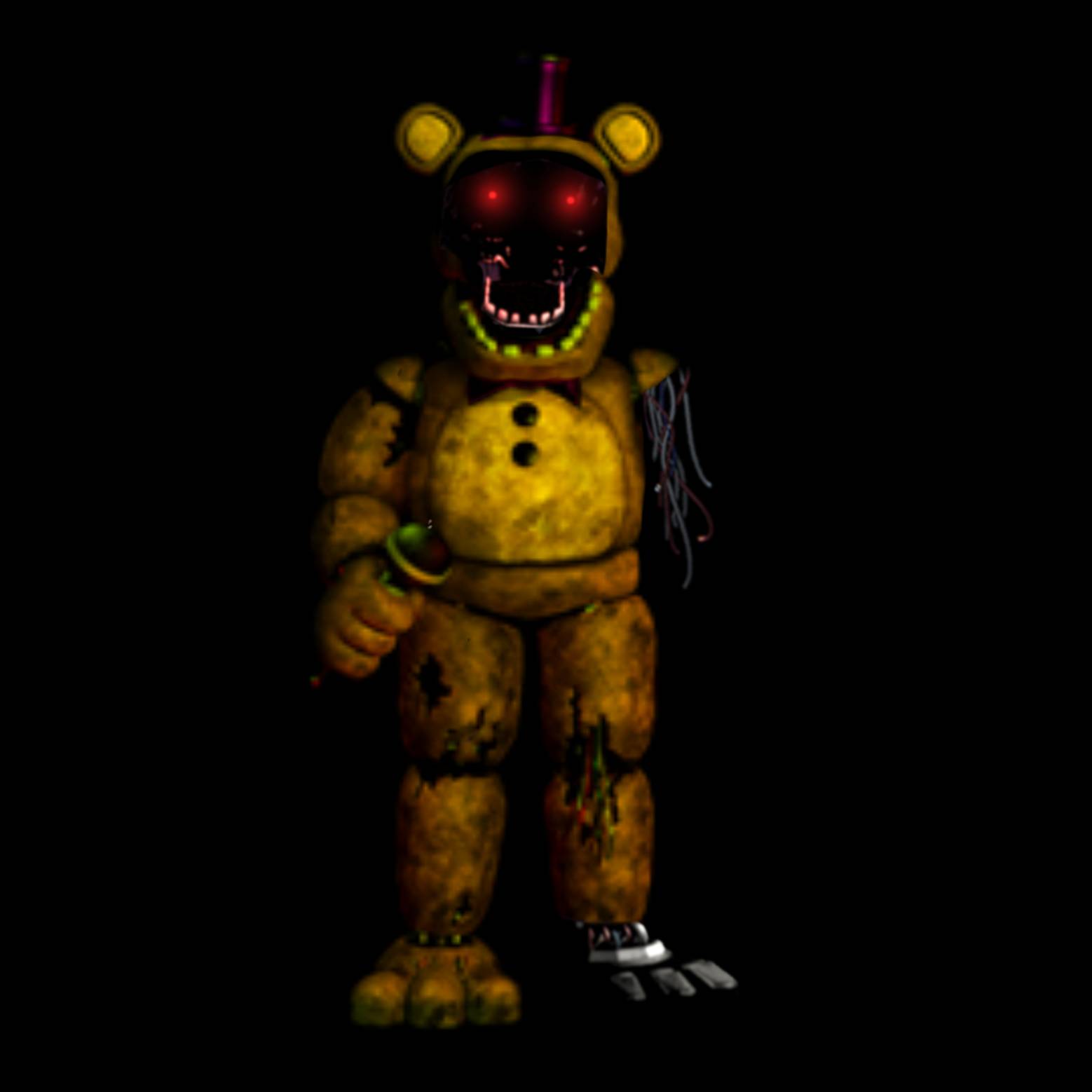 Fixed Nightmare Fredbear Speed Edit by WalkerSheep on DeviantArt