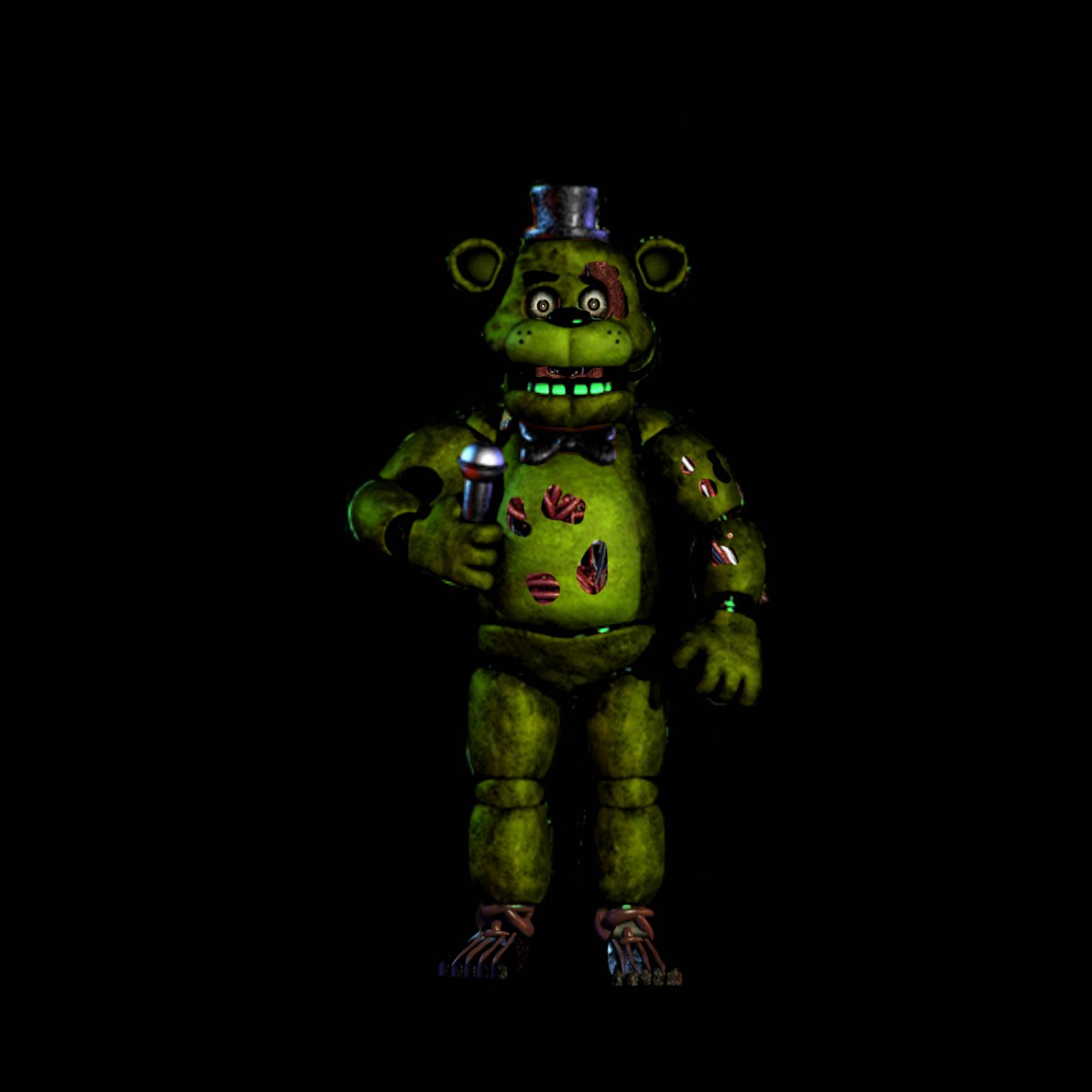 Speed Edit FNaF Animatronics Fixed Springtrap by Creation03 on DeviantArt