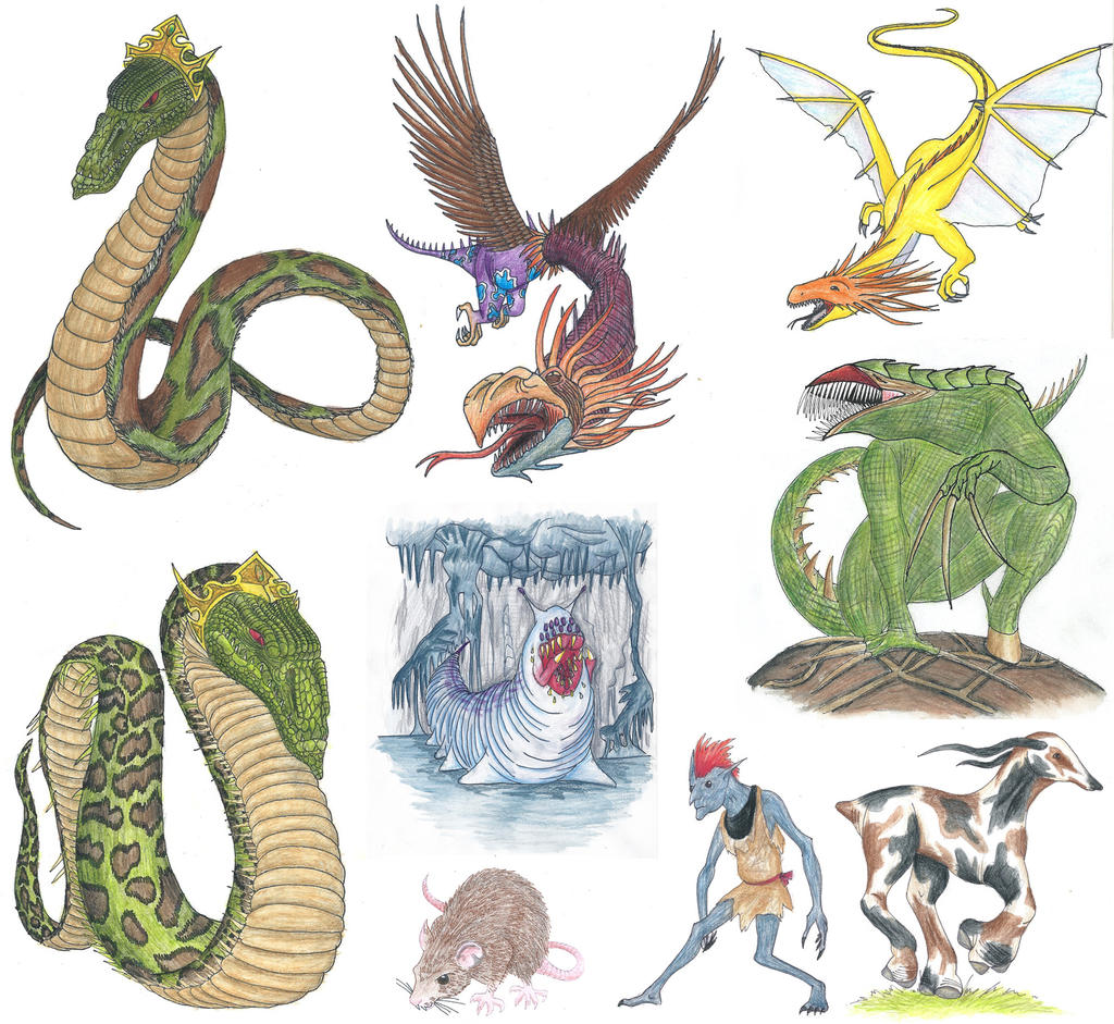 Deltora Quest - Sketchdump 2 by King-of-Deltora on DeviantArt