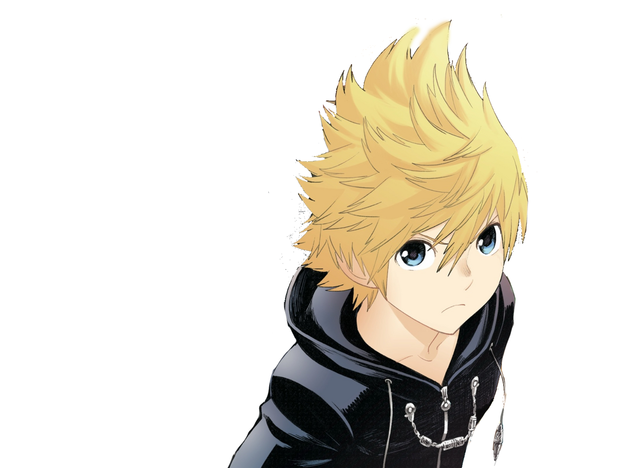 Roxas Render by R3dl1on83 on DeviantArt