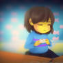 Frisk Drinking Tea