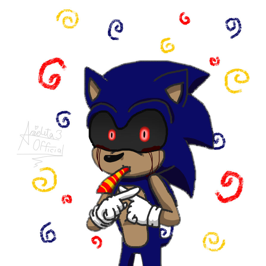 Cute Sonic exe 10 YEARS ANNIVERSARY OF HIS GAME By Anielita3Official cute-sonic-exe-10-years-anniversary-of-his-game-by-anielita3official