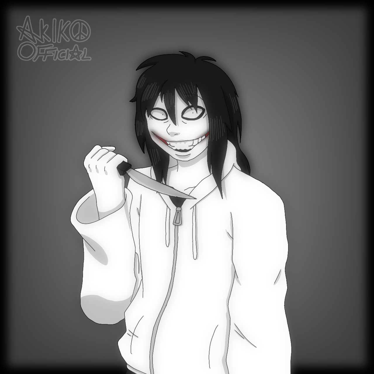 Jeff The Killer: STORY - Drawing + Creepypasta 