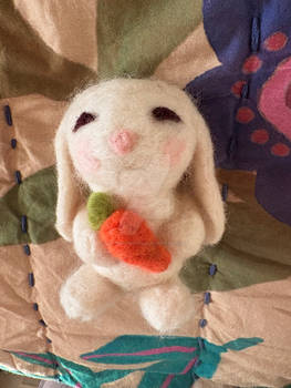 Felted rabbit