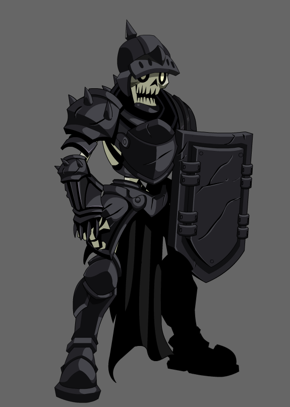 flash art Skeleton knight