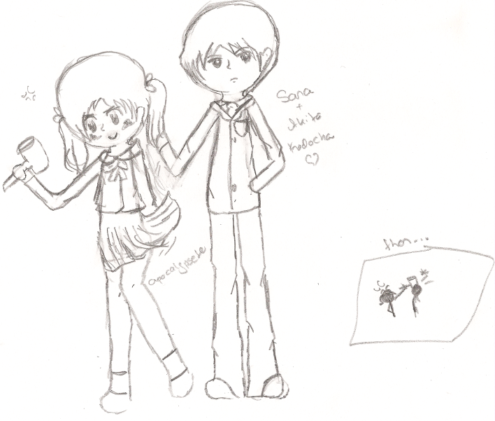 Kodocha Sana + Akito by Apocalypseto on DeviantArt