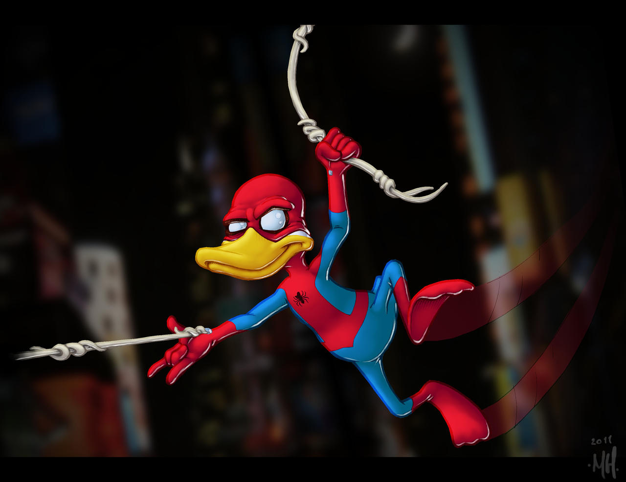Spider-Duck: Remix by Markside on DeviantArt