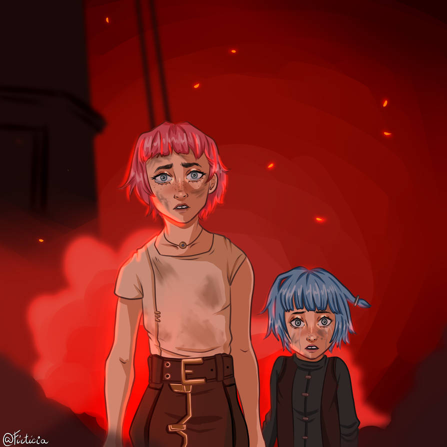Arcane - Vi and Powder by H0llydown on DeviantArt