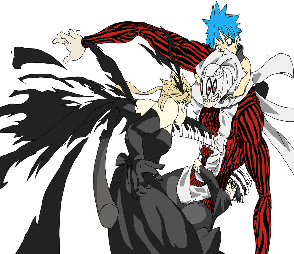 Maka, Blackstar, Death the kid vs Asura by TritonDemius on DeviantArt