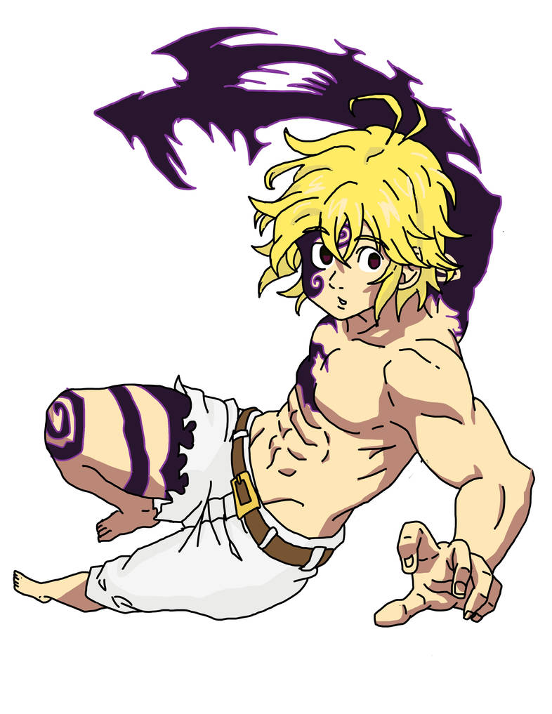 Meliodas Demon Form by TritonDemius on DeviantArt