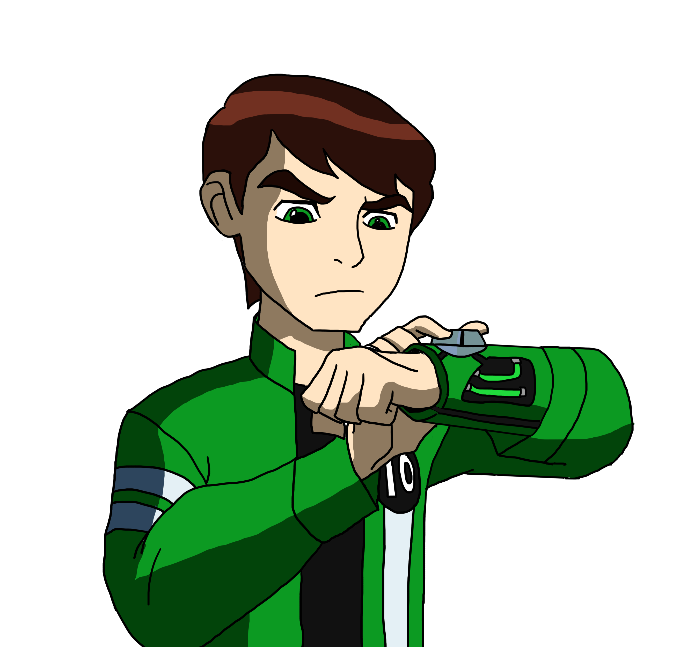 Ben 10 Watch Drawing || How To Draw Ultimatrix From Ben 10 Ultimate