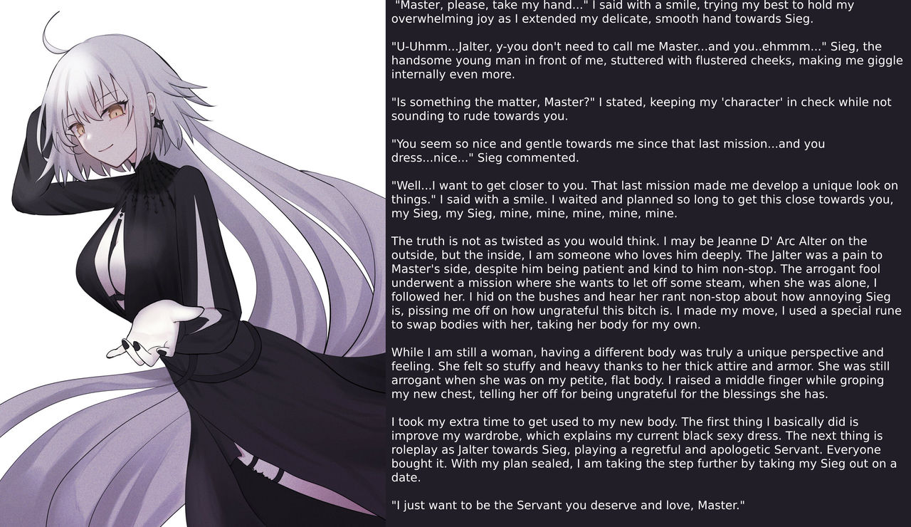 Avenger Turned Yandere Jalter FGO Bodyswap By RedQueenAkame On DeviantArt avenger-turned-yandere-jalter-fgo-bodyswap-by-redqueenakame-on-deviantart