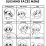 Blushing Faces Meme- Finland