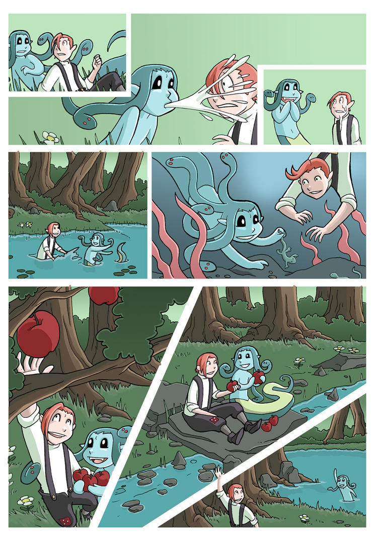 Комикс скромная медуза