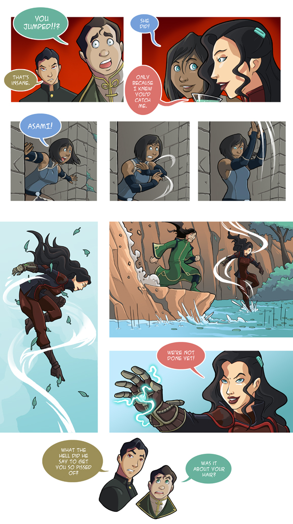 Asami Loves Korra: Battle Couple, part 4