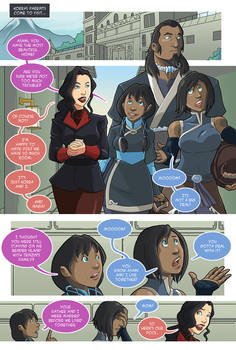 Asami loves Korra: Runs in the family, part 1