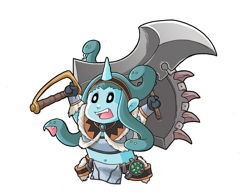 Monster Hunter Modest Medusa by JakeRichmond on DeviantArt